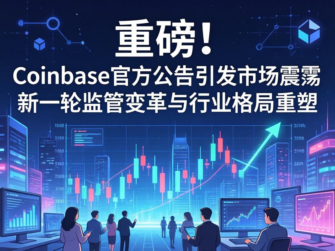 重磅！Coinbase官方公告引发市场震荡，新一轮监管变革与行业格局重塑